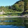 der Strand in Furre Hytter