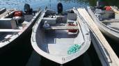 Nr.8_Aluboot (ca.17 ft) für bis zu 3 Personen, 30 PS 4 Takt Aussenborder, E-Starter und Lenkrad