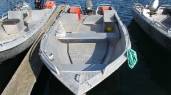 Nr.3_Aluboot (ca.18 ft) für bis zu 4 Personen, 30 PS 2 Takt Aussenborder, E-Starter und Lenkrad